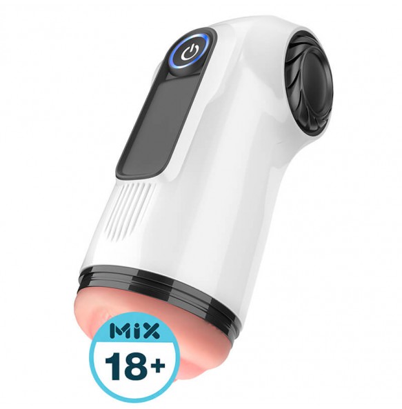 KOMOTOY - Sports Car Interactive Moaning Masturbator Cup (Chargeable - White)